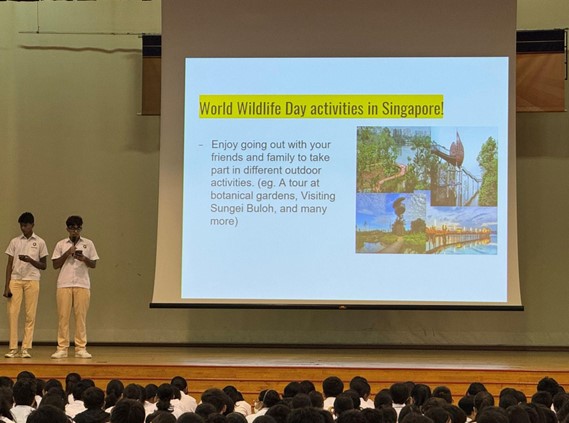 Hall Assembly Sharing to commemorate UN International Days